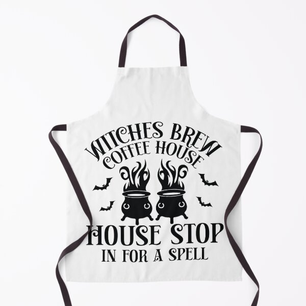 Item preview, Witches Brew Coffee House Stop In For A Spell - Autumn Halloween Vibes Quote designed and sold by FuzionRaptor.