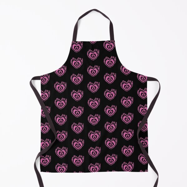Item preview, Layered Aesthetic Black & Pink Burning Hearts designed and sold by CamilasPrints.
