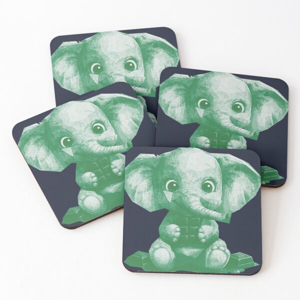 Item preview, Baby Elephant Chocolate designed and sold by kinpirks.