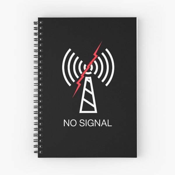 Item preview, No Signal Glitch Warning designed and sold by VibeShift Studio.