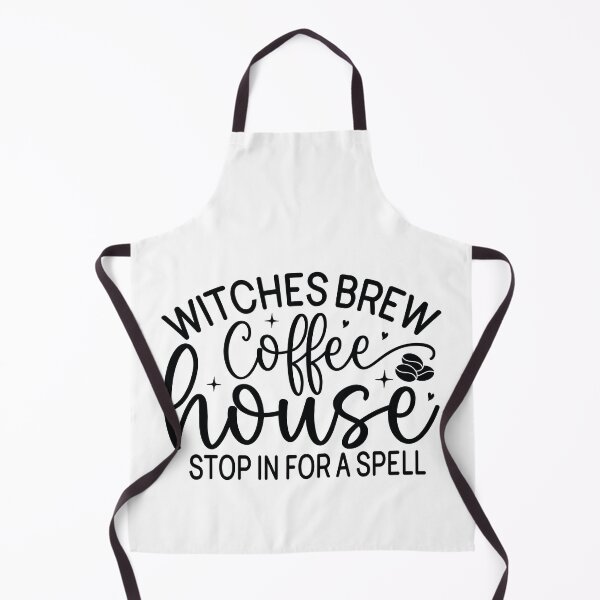 Item preview, Witches Brew Coffee House - Retro Autumn Halloween Vibes Quotes Spooky USA Apparel designed and sold by FuzionRaptor.
