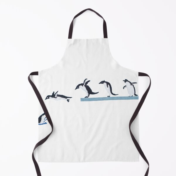 Item preview, Playful Penguin Dive Watercolor Illustration | Cute Antarctic Bird Art designed and sold by Gbriel3.