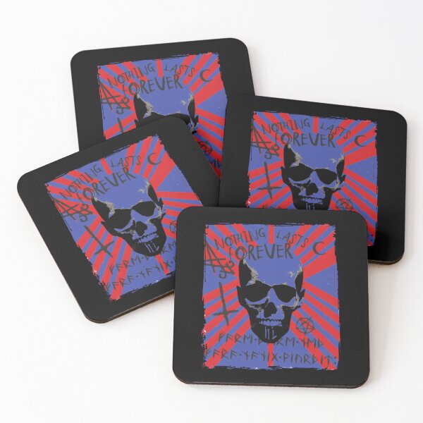 Item preview, NOTHING LASTS FOREVER. DEMONIC SKULL GRAPHIC designed and sold by lightylegal.
