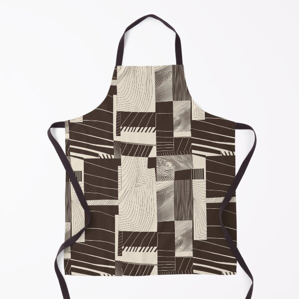 Item preview, Chocolate Brown Modern Abstract Geometric Pattern designed and sold by Aniko Tulipan.