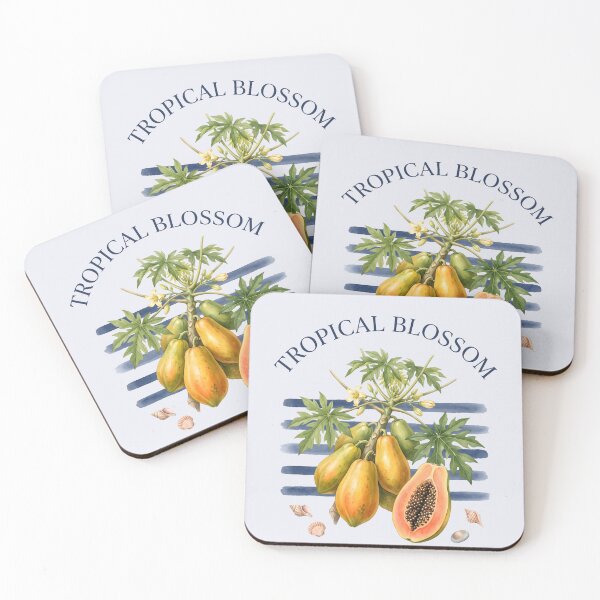 Item preview, Tropical Blossom – Papaya Tropical Design designed and sold by Sea Gem.