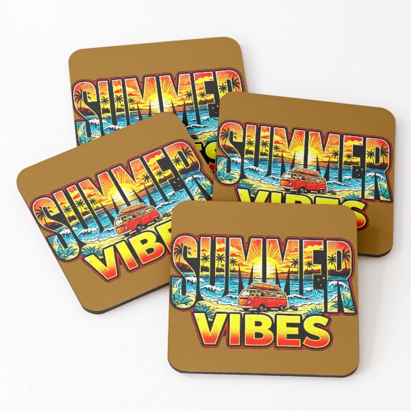 Item preview, Summer Vibes | Retro Van Beach Sunset designed and sold by AstronautMerch.