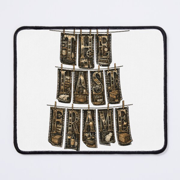 Item preview, The Last Frame | Hanging Negative Typography Design designed and sold by Golden Era Studio.