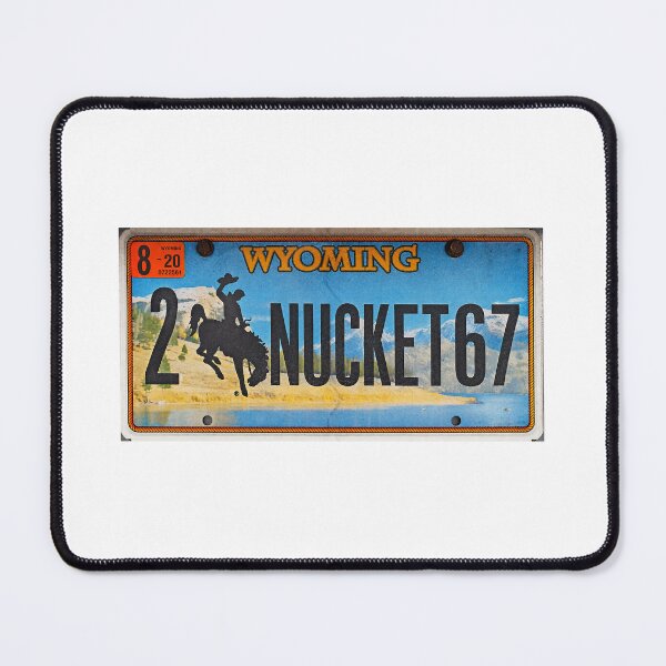 Item preview, Nucket 67 license Wyoming designed and sold by Nantucket67.