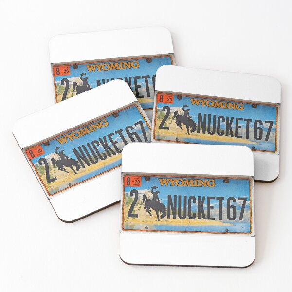 Item preview, Nucket 67 license Wyoming  designed and sold by Nantucket67.