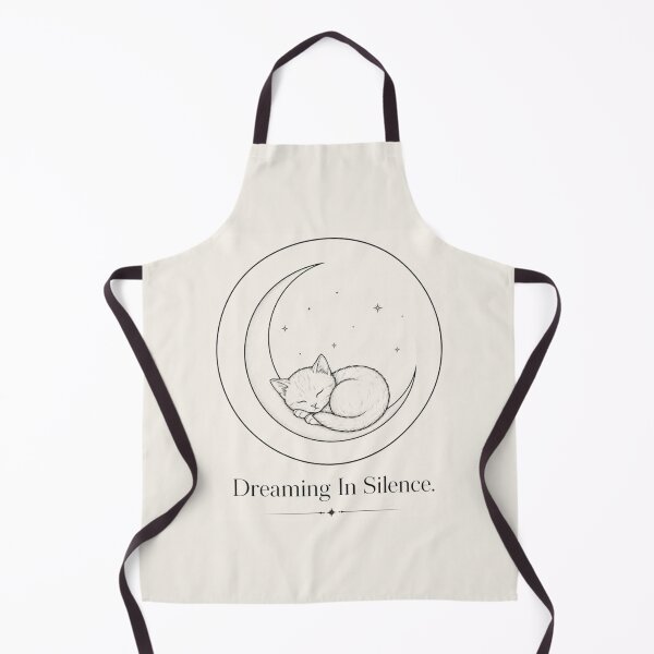 Item preview, Dreaming in Silence Sleeping Moon Cat designed and sold by Safe Haven Pets.