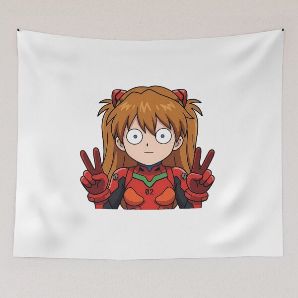 Item preview, Asuka Langley Soryu Neon Genesis Evangelion Pilot Pose designed and sold by earlobejerk.