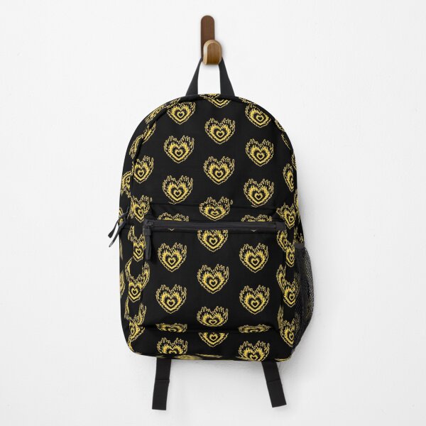 Item preview, Layered Aesthetic Black & Yellow Burning Hearts designed and sold by CamilasPrints.