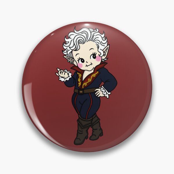 Item preview, Astarion (Baldur’s Gate 3) Kewpie Baby  designed and sold by AlexandraLester.