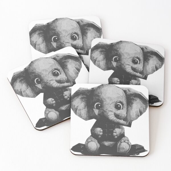 Item preview, Baby Elephant Chocolate designed and sold by kinpirks.