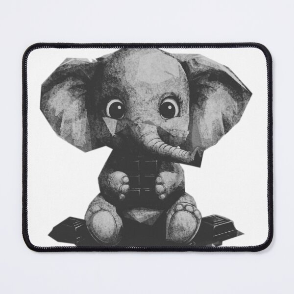 Item preview, Baby Elephant Chocolate designed and sold by kinpirks.