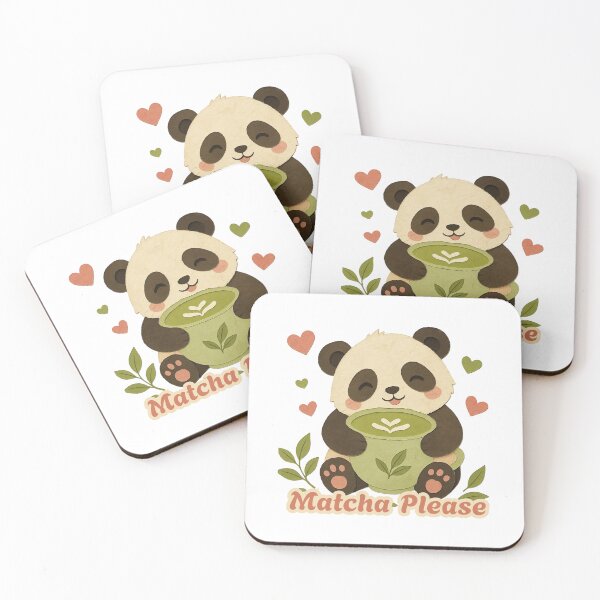 Item preview, Cute Matcha Panda designed and sold by LuLuStore8.