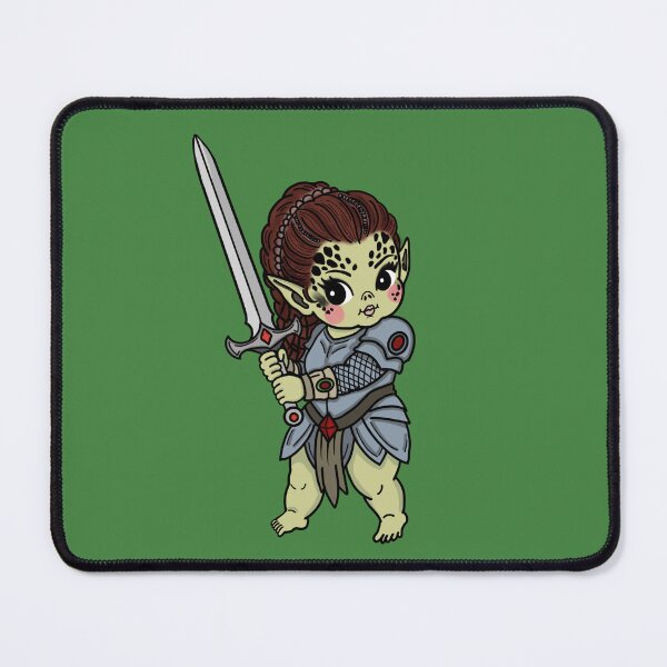 Item preview, Lae’zel (Baldur’s Gate 3) Kewpie Baby  designed and sold by AlexandraLester.