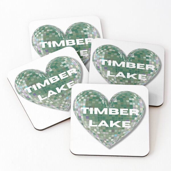 Item preview, Timberlake Disco Heart designed and sold by Craftagestudio.