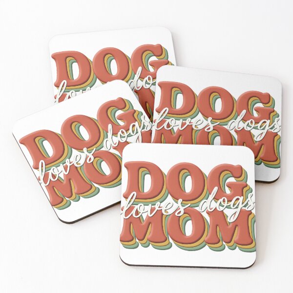 Item preview, Dog mom loves dogs designed and sold by iPrintPaws.