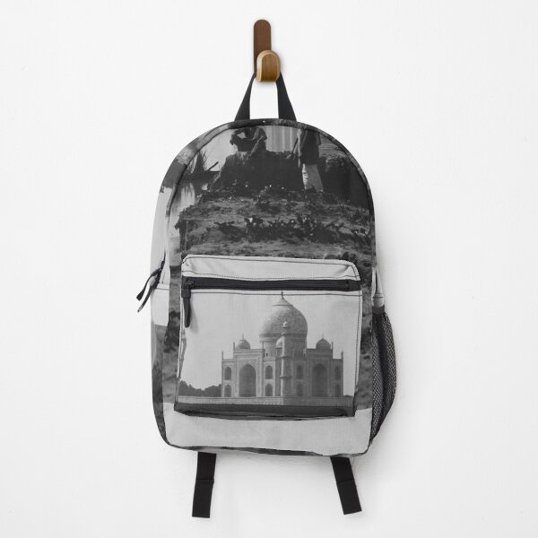 Item preview, Magnificent 1870 vintage Taj Mahal, Agra, from the north vantage point albumen silver print black and white photograph designed and sold by Astrid Arkhangelsky.