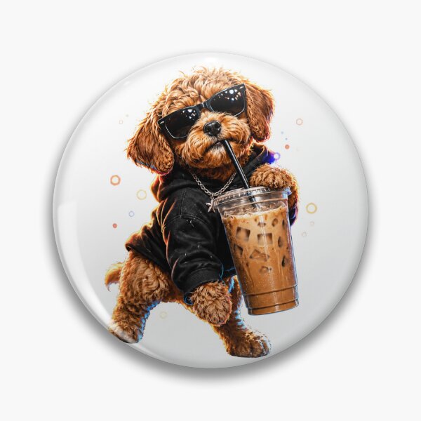 Item preview, poodle ice latte designed and sold by CoconutSportsCo.
