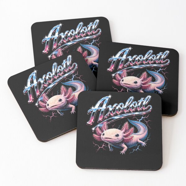 Item preview, Vibrant axolotl pet electric bootleg zoo designed and sold by rafaeltto.