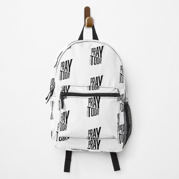 Item preview, Pray Today – Christian Faith Typography T-Shirt Design designed and sold by CrossCrafted.