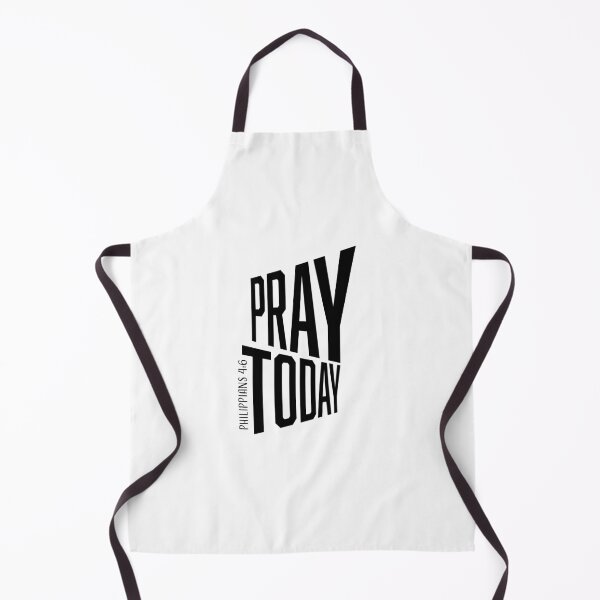 Item preview, Pray Today – Christian Faith Typography T-Shirt Design designed and sold by CrossCrafted.