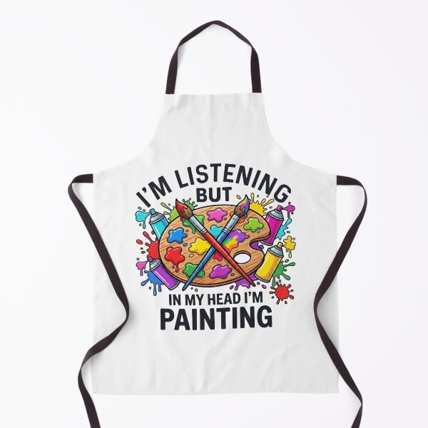 Item preview, I'm Listening But in My Head Im Painting Painter designed and sold by hemagamo.