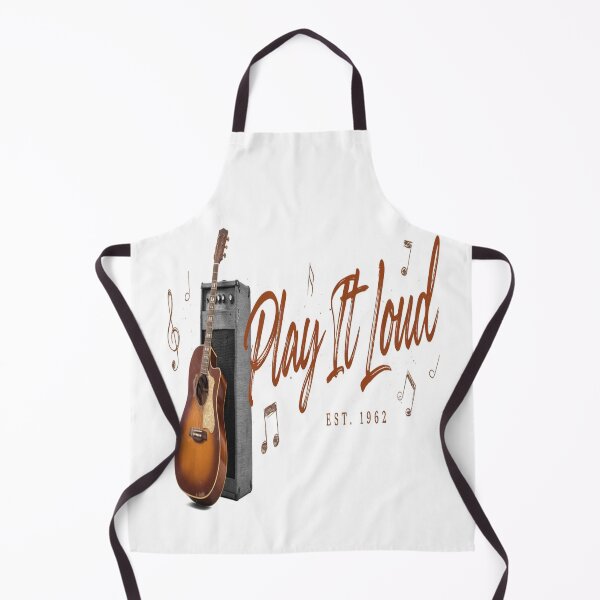 Item preview, Play It Loud – Vintage Acoustic Guitar Est 1962 Design designed and sold by Midnight Veil Designs.