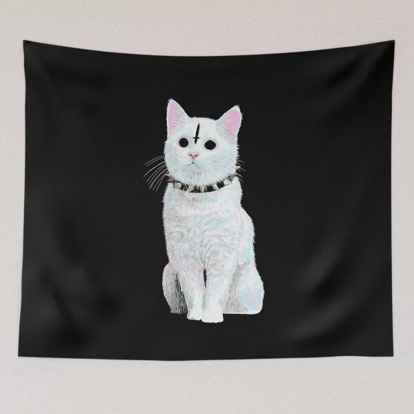 Item preview, Punk Cat designed and sold by CasualAfterlife.