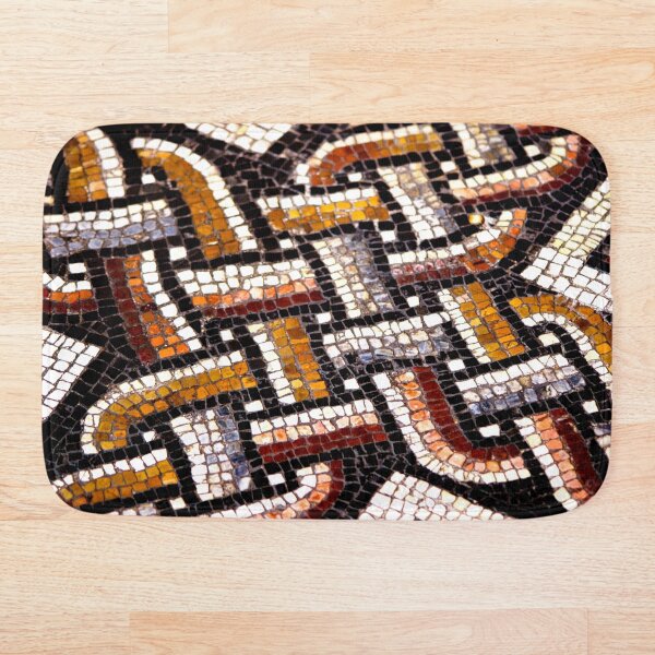 Item preview, Mosaico de azulejos romanos en tonos otoñales designed and sold by Hena Tayeb.