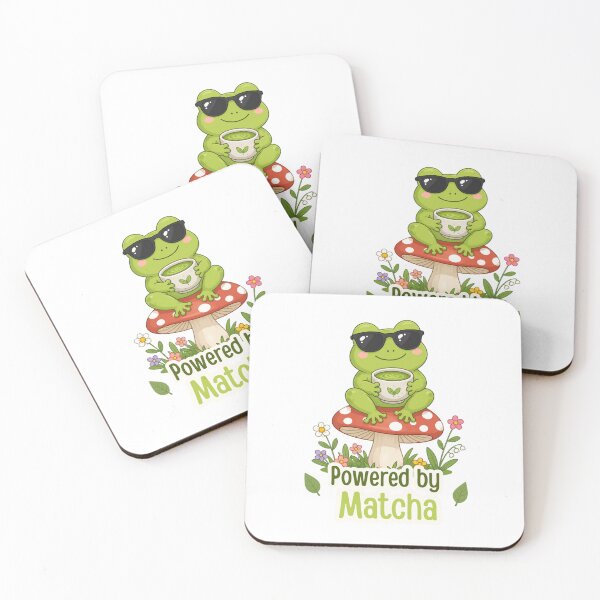 Item preview, Kawaii Matcha Frog designed and sold by LuLuStore8.