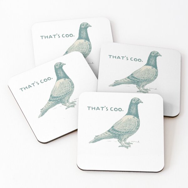 Item preview, Funny Pigeon That's Coo Vintage Bird Humor designed and sold by Gbriel3.