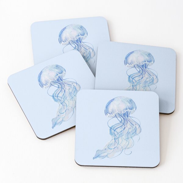 Item preview, Watercolor Jellyfish designed and sold by alyciadeo.