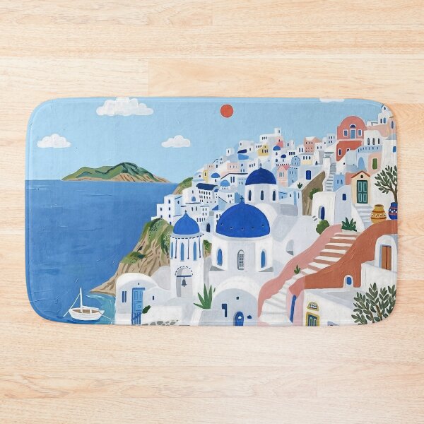 Item preview, Santorini - Greece designed and sold by POSTERIOCREW.
