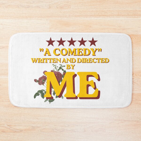 Item preview, "A Comedy" Written and Directed by Me | Funny Movie Quote Retro Typography designed and sold by Gingergarlic.