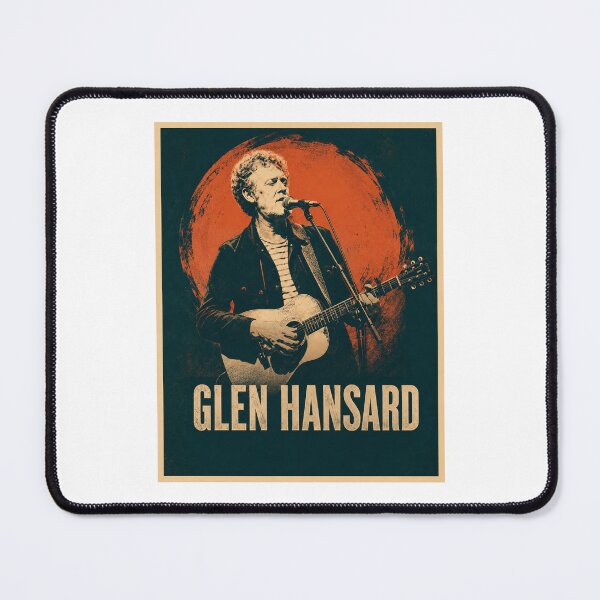 Item preview, Glen Hansard Live Acoustic Performance | Vintage Folk Music Poster designed and sold by Eddy048.