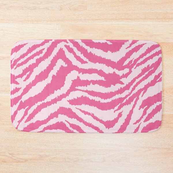 Item preview, Tiger Stripe Pattern | Kawaii Pink Animal Print designed and sold by The High Hippo.
