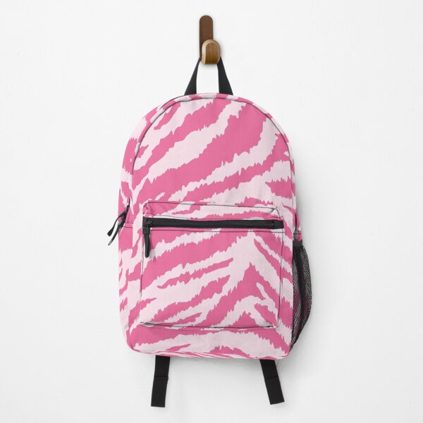Item preview, Tiger Stripe Pattern | Kawaii Pink Animal Print designed and sold by The High Hippo.
