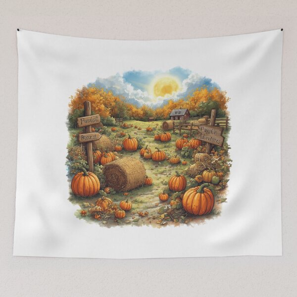 Item preview, Pumpkin Patch Adventures designed and sold by catcurio.