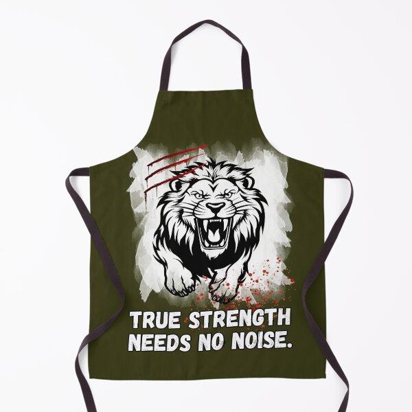 Item preview, True Strength Needs No Noise designed and sold by AhmadAnnaPrints.