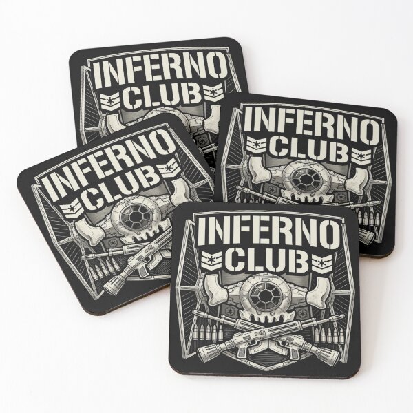 Artikelvorschau, Inferno Club entworfen und verkauft von AllOutDesigns.