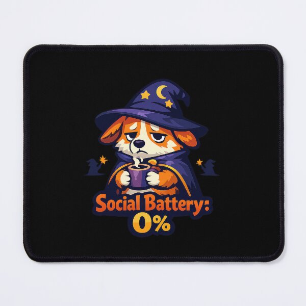Item preview, Zero Percent Social Energy Wizard designed and sold by Sketchlegacy.