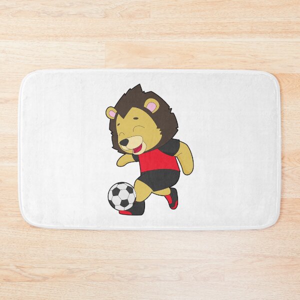Item preview, Lion Soccer player Soccer designed and sold by Snabdesign84.