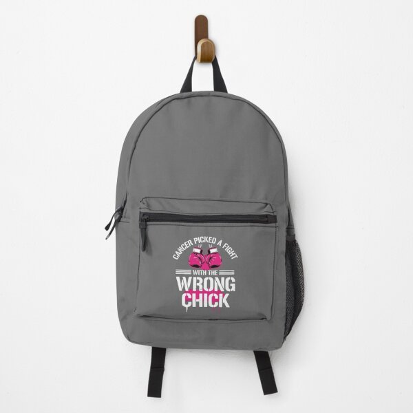 Item preview, Cancer Picked A Fight With The Wrong Chick Cancer Warrior Female Survivor Empowerment designed and sold by SofiBlair.