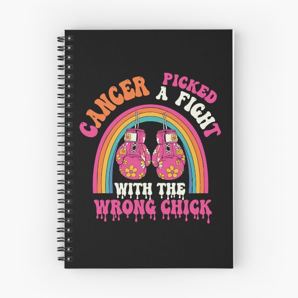 Item preview, Cancer Picked A Fight With The Wrong Chick Cancer Awareness Female Warrior Survivor designed and sold by PopStars1993.