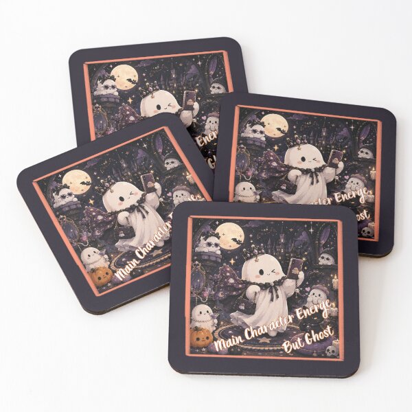 Item preview, Main Character Energy But Ghost Cute Halloween designed and sold by NESTORY-Studio.