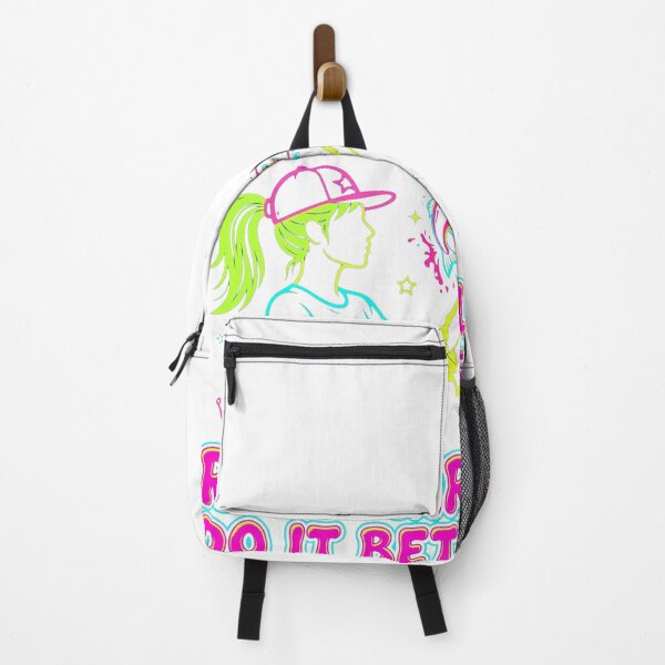 Item preview, Reel Girls Do It Better - Neon Fishing Girl Funny Fisherwoman designed and sold by PrettyCrypt.