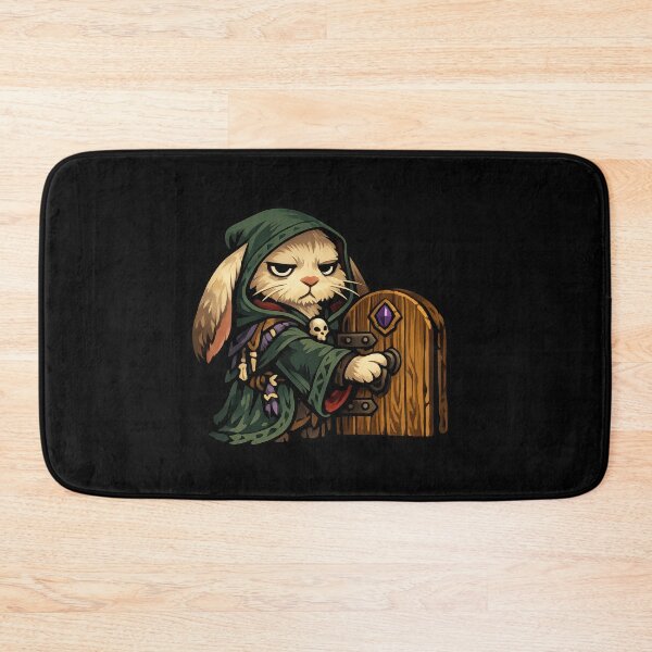 Item preview, The Grumpy Rabbit Door Guardian  designed and sold by Sketchlegacy.